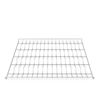 Решетка для багетов 600x400 Unox GRP410 хромированная